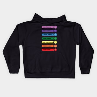 Chakras 7 Chakra Yoga Meditation Newest Design Kids Hoodie